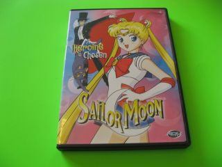 Sailor Moon Dvd Vol.  1: A Heroine Is Chosen (dvd,  2002) Rare Oop