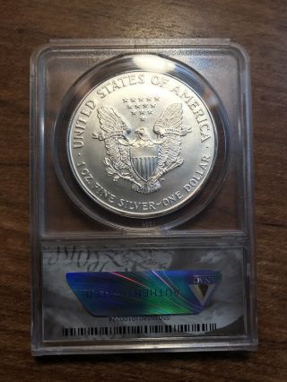 1996 American Silver Eagle Anacs MS70 Perfect Coin Gorgeous Eye Appeal Rare 9