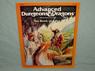 Ad&d 1st Edition Accessory - Ref4 The Book Of Lairs Ii (rare And Exc)