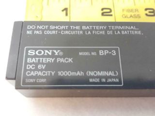 RARE Sony BP - 3 Battery for Sony Discman D - 4 or Repairs Ships 2