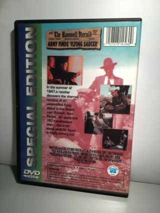 Roswell: The U.  F.  O.  Cover - Up (R1 DVD) Rare Kyle Maclachlan Martin Sheen USA 2