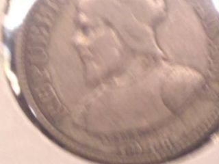 1916 Panama 5 centesimos silver coin rare key date 3
