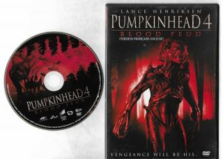 Pumpkinhead 4 Blood Feud Lance Henriksen Rare R1