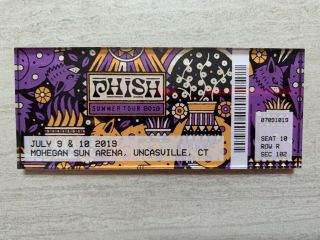 Phish Mohegan Sun Ct Magnet 7/9 - 10/19 Summer Tour Rare