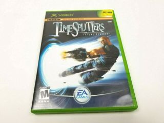 Timesplitters: Future Perfect Xbox Game Complete Rare Time Splitters