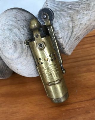Rare Vintage Wwi Era Collectible Lighter.  Bowers Mfg.  Co.  Made In U.  S.  A.