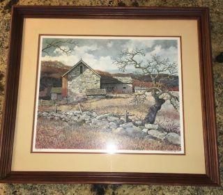 Eric Sloan Rare Limited Edition 154/450 Signed Art Print Matted & Framed.