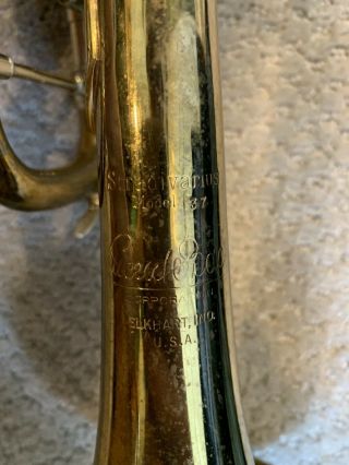 RARE - Stradivarius Vincent Bach Model 37 Trumpet,  Case 9