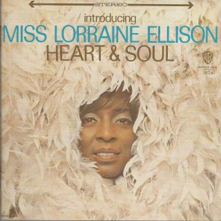 1966 Rare R&b Soul Cd: Miss Lorraine Ellison - Heart & Soul / 2014 Japan Obi Wit