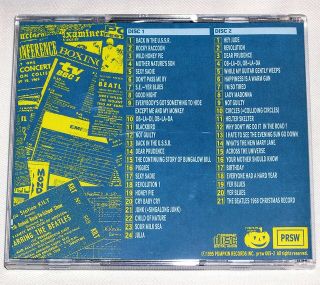 THE BEATLES - Shock Waves Vol.  5: Off White Reels PUMPKIN RECORDS RARE 2CD 2