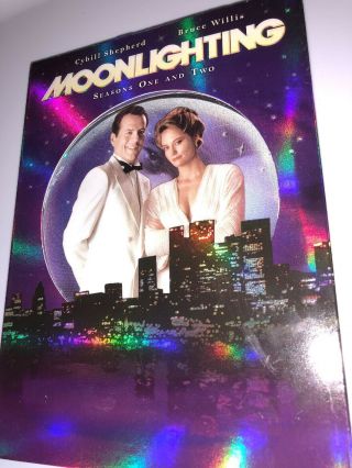 Moonlighting - Seasons 1 & 2 Dvd 6 - Disc Set Bruce Willis,  Cybil Shepherd Rare