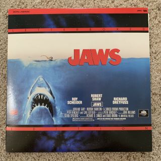 Jaws Letterbox Laserdisc - Rare Horror