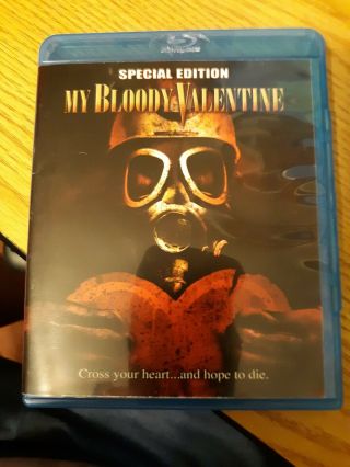 My Bloody Valentine (blu - Ray,  1981) Rare Oop Horror