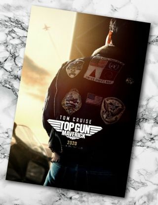 Rare Top Gun Ii Movie Poster Tom Cruise 24x36 Poster