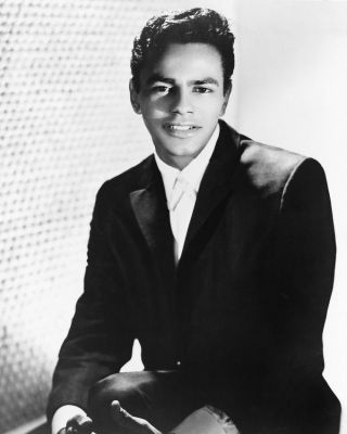 Johnny Mathis Rare Young B&w 8x10 Photograph