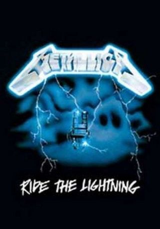 Metallica Poster Ride The Lightning Rare Hot 24x36 - Print Image Photo