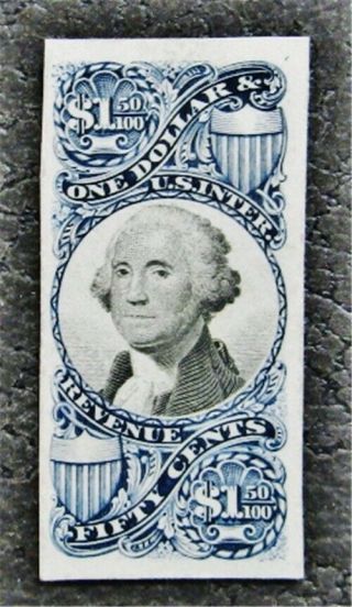 Nystamps Us Revenue Stamp R120p4 Rare Proof