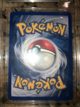 Pokemon Beckett BGS 9 (PSA 9) SHADOWLESS Charizard Holo Rare Base Set 1999 5