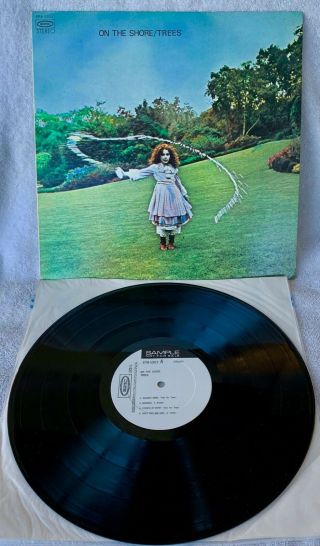 Trees " On The Shore " Ultra - Rare 1971 Japanese 1st Pressing On Wlp Promo
