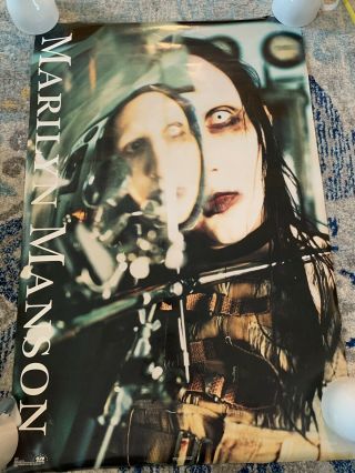 Marilyn Manson Poster Winterland 1996 Unhung 23 X 35 Inches Rare