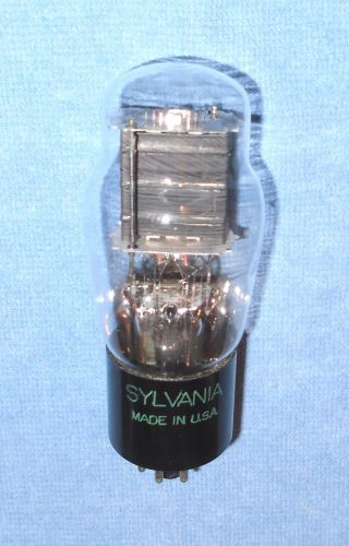 1 Sylvania 50c6 - G Radio Vacuum Tube - Rare 1950 Vintage Audio Pentode