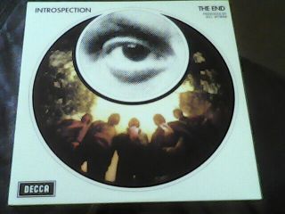 The End Introspection Rare Uk Decca Psych,  Insert Skl R 5015 Bill Wyman Nm / Nm