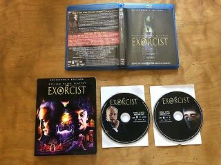 Exorcist 3 Blu - Ray Scream Factory Collectors Ed Rare Slipcover Classic Horror