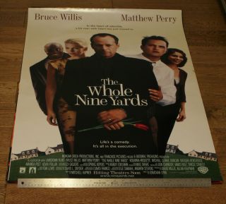 Whole Nine Yards - Movie Film Poster 2000 - Rare Advance Buy 1 Poster Get 1 Fre
