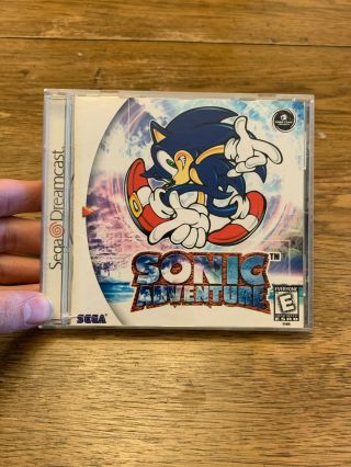Sonic Adventure (sega Dreamcast,  1999) Rare,  Complete,  Great Shape