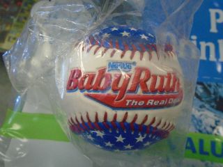 Nestle Baby Ruth Promotional Baseball Rare Red White Blue