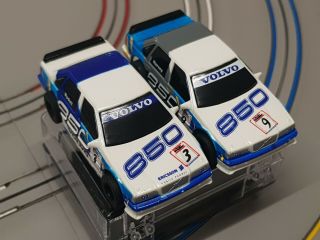 Set of rare Tyco Volvo 850 3 and 9 with 440x2 chassis 2