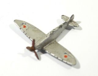 Rare 1940 Dinky Aircraft 62a Vickers Supermarine Spitfire First Casting.