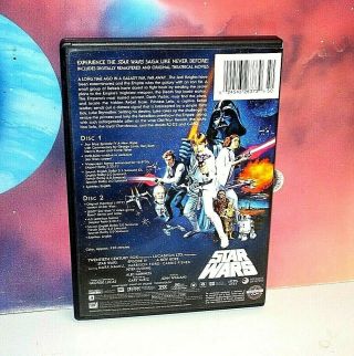 Star Wars Episode IV (DVD,  2006,  2 - Disc Set,  WS,  Theatrical Cut Rare/OOP, ) 3