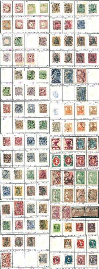 Germany Small Stamp Album Some Rare & High Value Old Stamps - Cag 110819