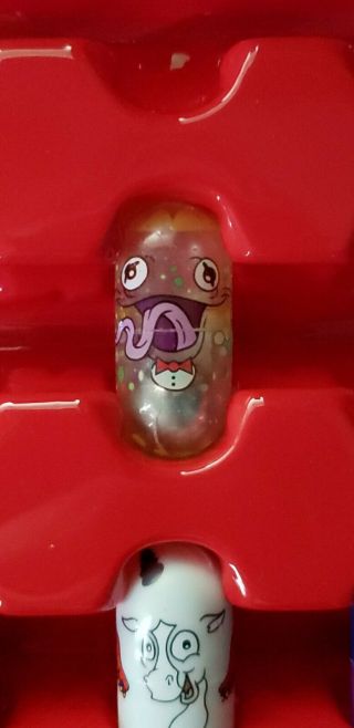 Rare Mighty Beanz Clear Frog Prince Bean