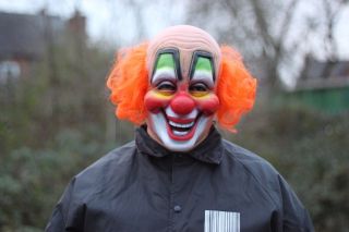 Slipknot Shawn Crahan Selftitled Clown Mask Rare Creepy Korn Horror Halloween