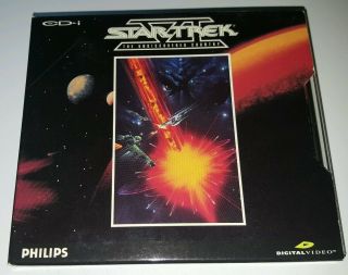 Star Trek 6 The Undiscovered Country Philips Cd - I Digital Video Compete Rare