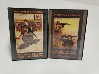 The Art Of The Tactical Carbine Volume 1 And 2 (7 - Disc Set) Magpul Dynamics Rare