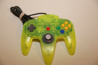 Oem Nintendo 64 N64 Jungle Green Extreme Authentic Video Game Controller Rare