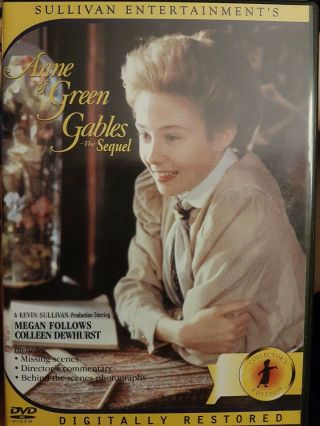 Anne Of Green Gables The Sequel Dvd Rare Collectors Edition Cover 80s
