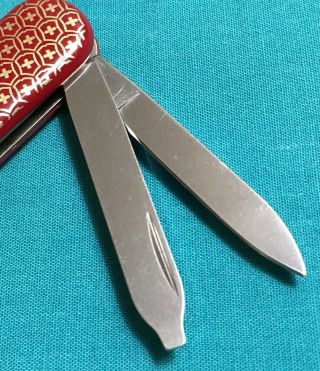RARE Victorinox Swiss Army Knife - Red Classic SD 125th Anniversary Design Tool 5