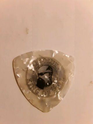 Slayer Guitar Pick Rare Prototype Absolut King Of Hell Kerry King Stage
