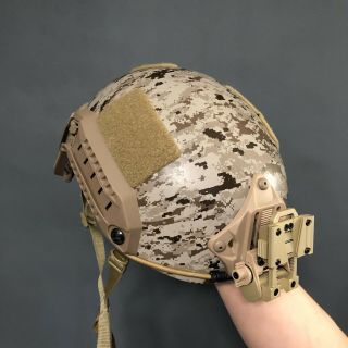 Fma Ops Core Maritime Helmet Devgru Navy Seal Rare Aramid Fiber Dipped Aor1