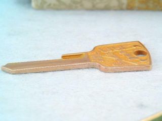 VERY RARE VINTAGE SOLID GOLD BERL BERRY FORD AUTOMOBILE KEY BLANKS KANSAS CITY 7