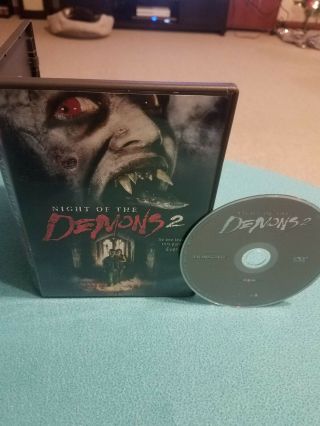 Night Of The Demons 2 (dvd) Rare Oop Horror