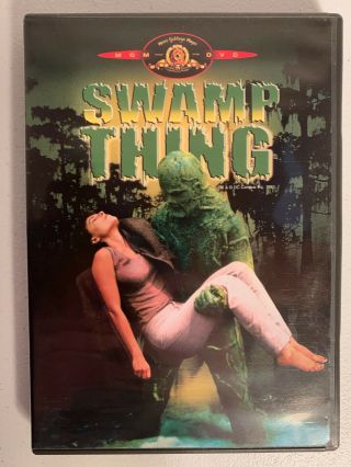 Swamp Thing Dvd Rare Oop Recalled Unrated Cut Wes Craven Adrienne Barbeau