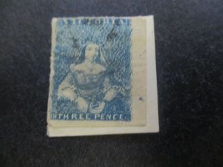 Victoria Stamps: Half Length On Piece - Rare (f236)