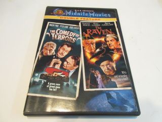 The Comedy Of Terrors/the Raven - Midnite Movies (03) Rare & Oop No Scratches