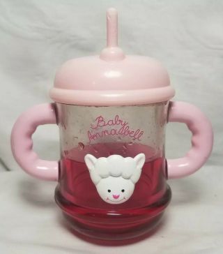 Rare Baby Annabell Pink Juice Sippy Cup Bottle Zapf Creations