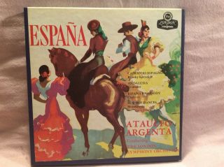 Argenta / Rimsky Korsakov Espana Reelto Reel Tape London Rare